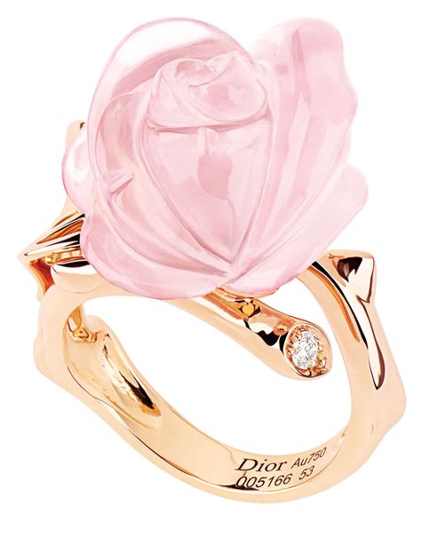 rose dior couture ring|dior cd rings for women.